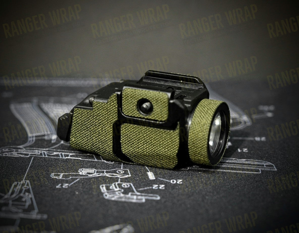 Streamlight TLR7A/TLR7X - Weapon Light Wrap in Cordura Fabric in Black Multicam, alternate view 3