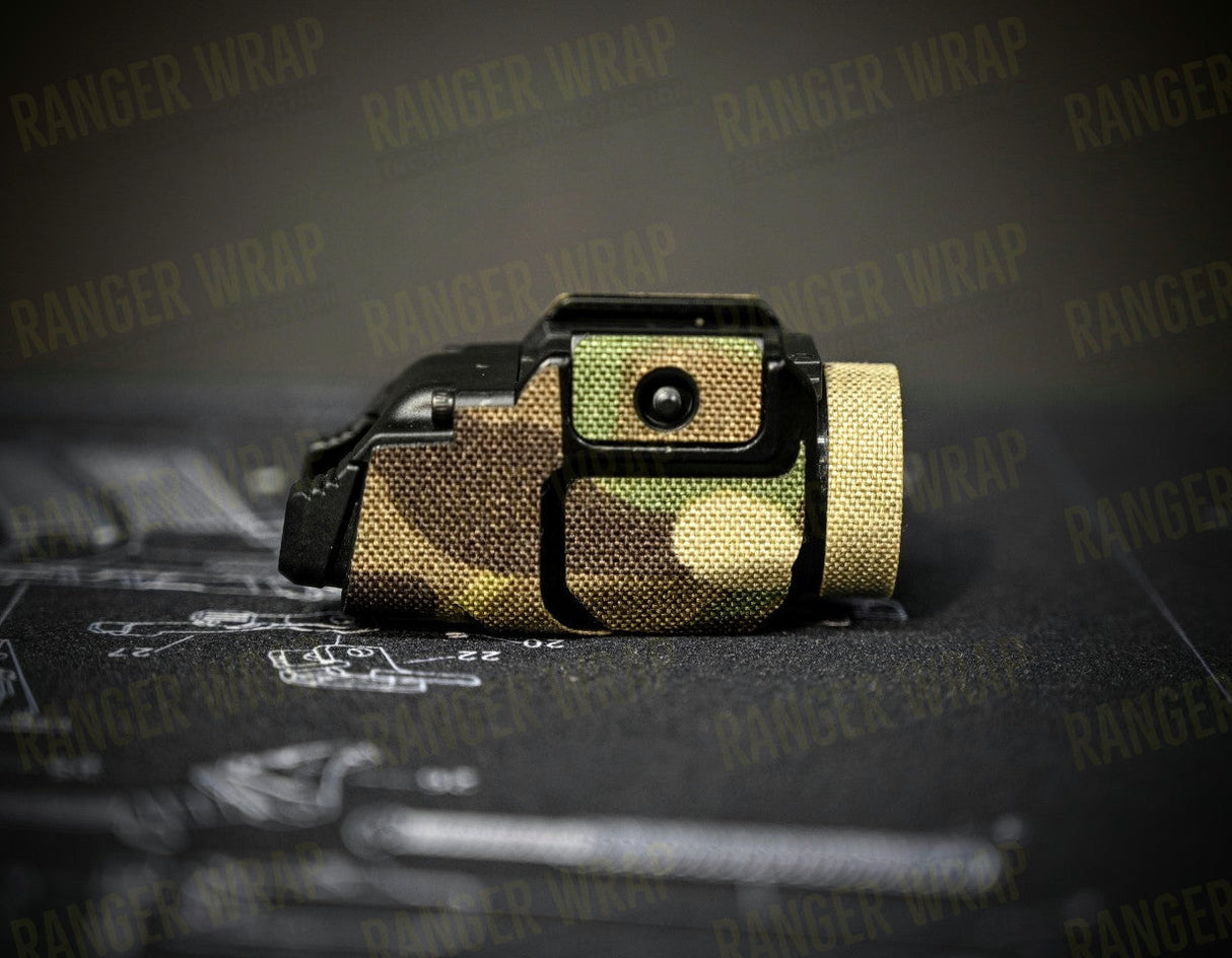 Streamlight TLR7A/TLR7X - Weapon Light Wrap in Cordura Fabric in Tropic Multicam, alternate view 5