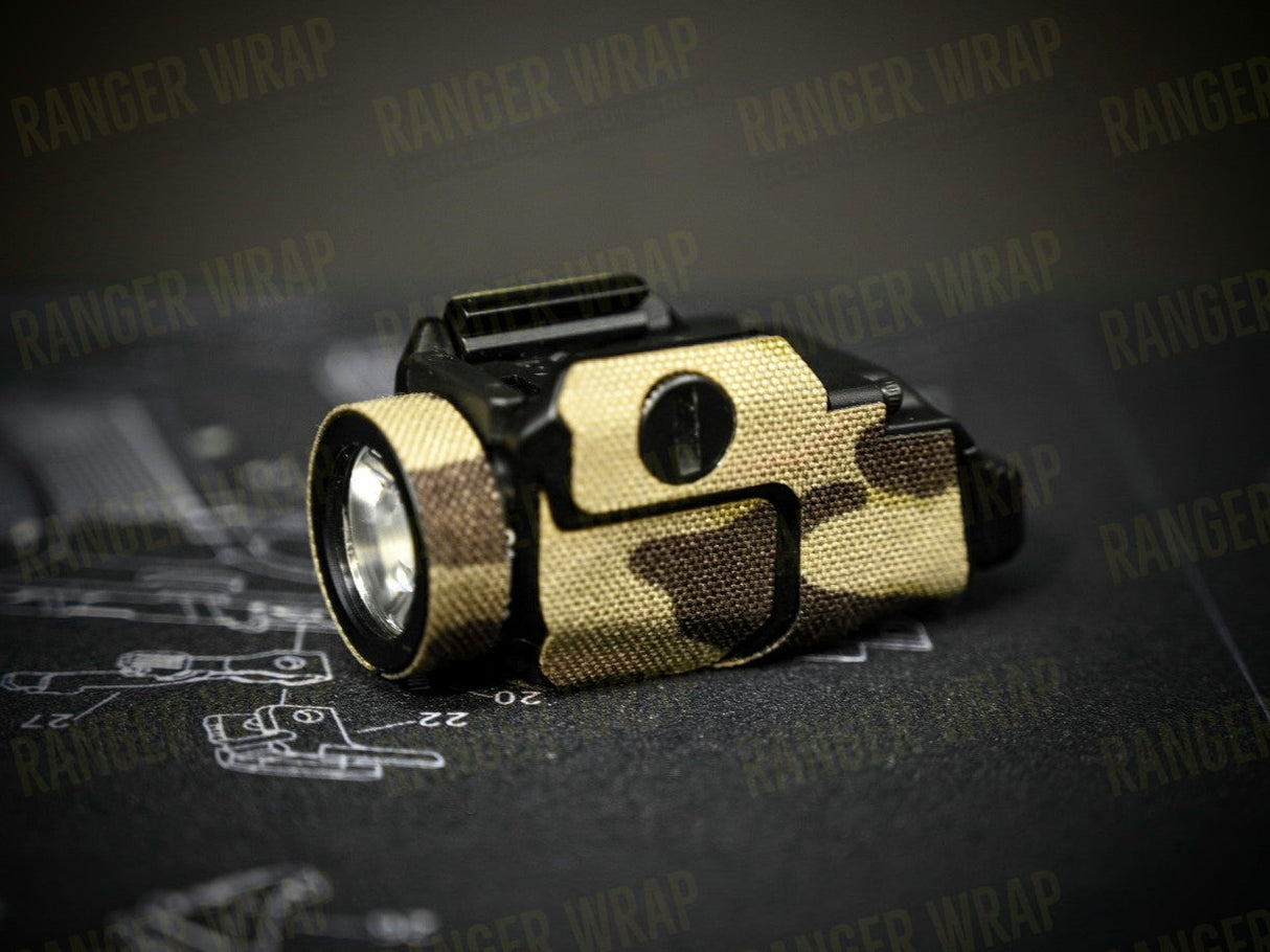Streamlight TLR7A/TLR7X - Weapon Light Wrap in Cordura Fabric in Wolf Gray, alternate view 7
