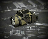 Streamlight TLR7 Sub - Weapon Light Wrap in Cordura Fabric in Desert Tiger Stripe, alternate view 2