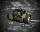 Streamlight TLR7 Sub - Weapon Light Wrap in Cordura Fabric in Black Multicam, alternate view 3