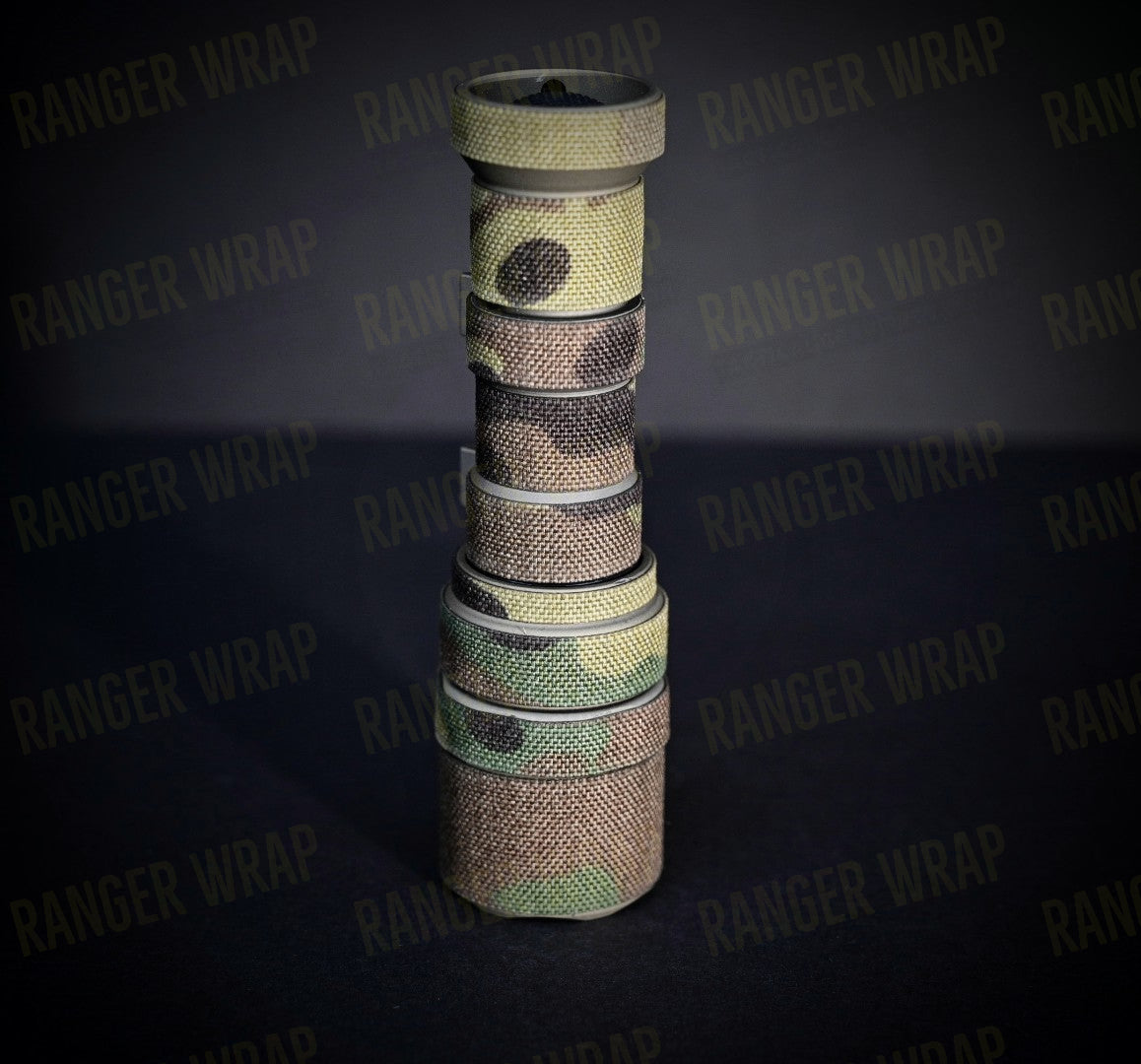 Surefire M300C Mini Scout - Weapon Light Wrap in Cordura Fabric in Alpine Multicam, alternate view 3