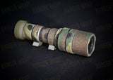 Surefire M300C Mini Scout - Weapon Light Wrap in Cordura Fabric in Black Multicam, alternate view 4
