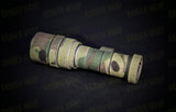 Surefire M340C Mini Scout Pro - Weapon Light Wrap in Cordura Fabric in Desert Tiger Stripe, alternate view 2