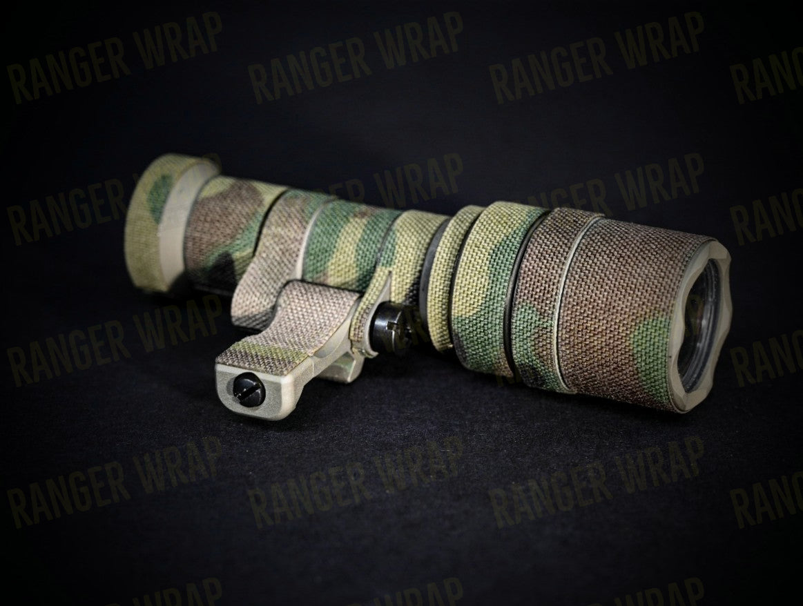 Surefire M340C Mini Scout Pro - Weapon Light Wrap in Cordura Fabric in Alpine Multicam, alternate view 3