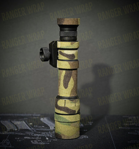 Surefire M600DF Scout - Weapon Light Wrap in Cordura Fabric in Multicam