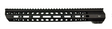 Gauntlet Arms Black Diamond Series "Executive" 15" M-Lok Slant Pro Handguard - Made in USA - HR Tactical Innovations