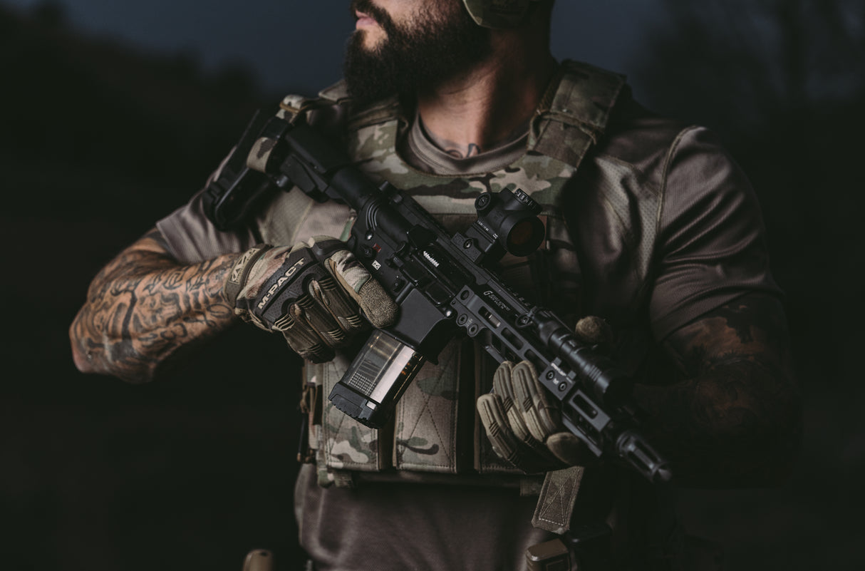 DFCO Dos Boot™ 3-pack +2rnd Baseplate for Magpul PMAG GEN M3 (10/20/30/40) – Black / Coyote