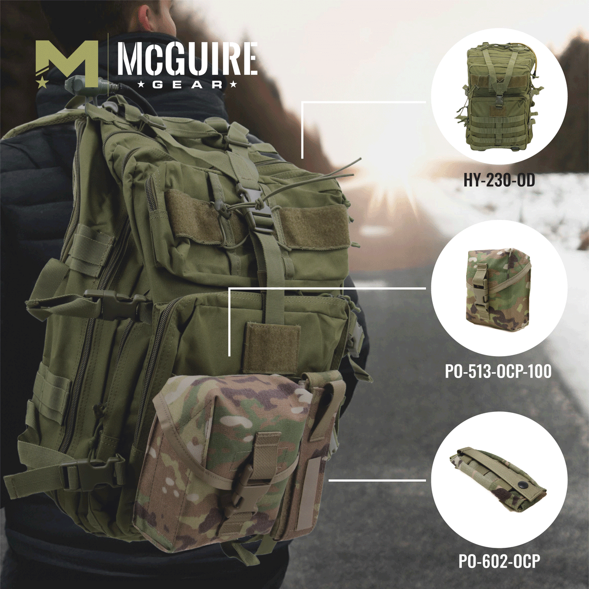 US Tourniquet Pouch - OCP in OD Green, alternate view 6