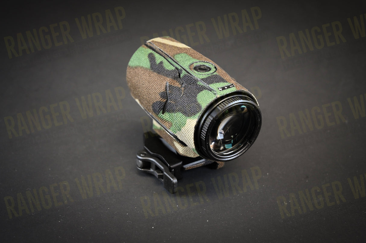 Sig Sauer JULIET 3T-AMR 3X Magnifier - Optic Wrap in Cordura Fabric in Arid Multicam, alternate view 4