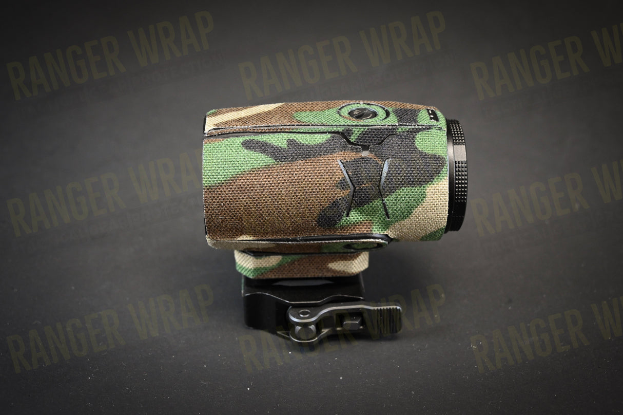 Sig Sauer JULIET 3T-AMR 3X Magnifier - Optic Wrap in Cordura Fabric in Tropic Multicam, alternate view 5