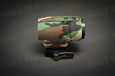 Sig Sauer JULIET 3T-AMR 3X Magnifier - Optic Wrap in Cordura Fabric in Desert Tiger Stripe, alternate view 2
