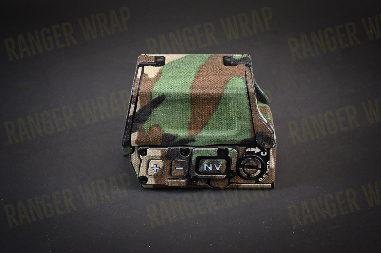 Sig Sauer ROMEO 8T-AMR and JULIET 3T-AMR Combo - Optic Wrap in Cordura Fabric in Black Multicam, alternate view 3