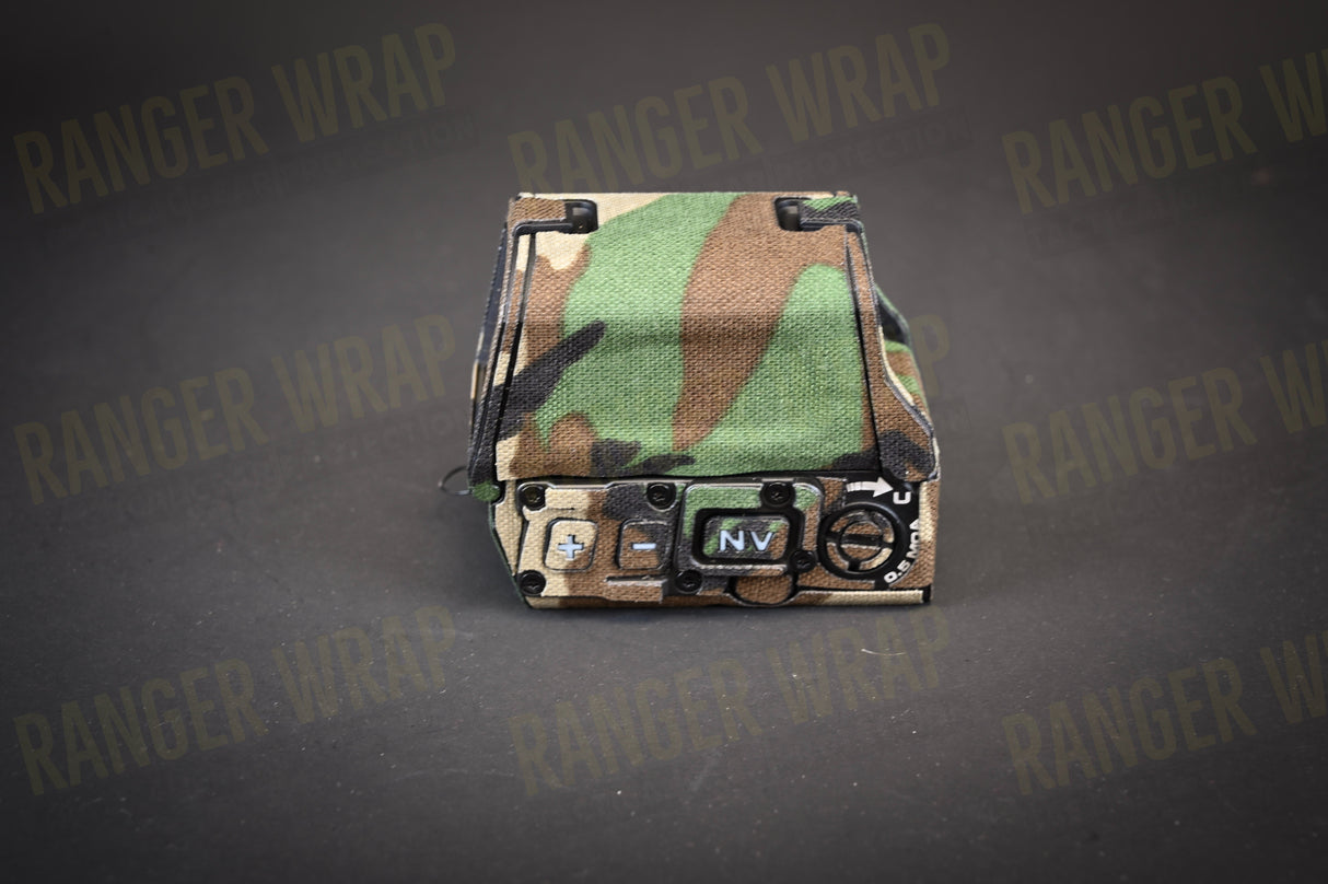 Sig Sauer ROMEO 8T-AMR - Optic Wrap in Cordura Fabric in Woodland Camo (M81), alternate view 7