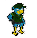 Tactical Gear Junkie Sketch's World Military Police Blue Falcon PVC Patch, alternate view 2