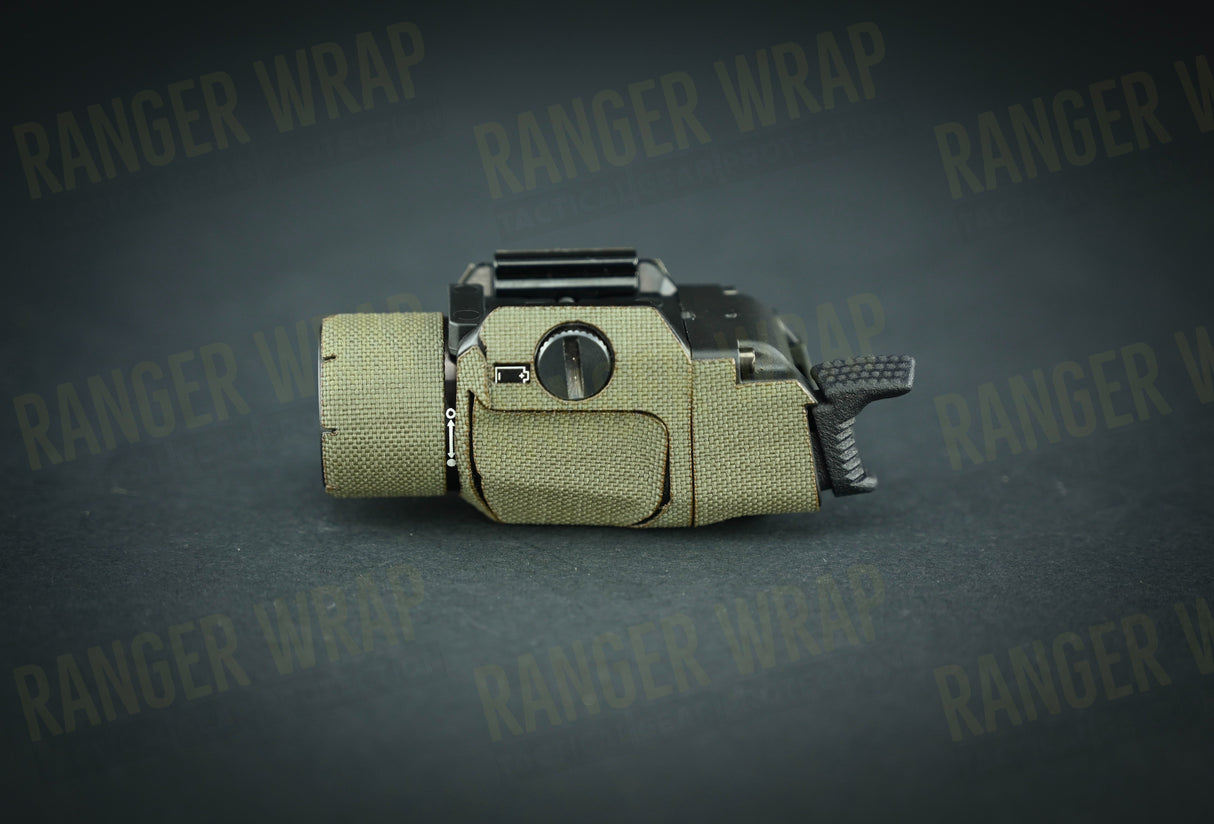 Streamlight TLR7 HLX - Weapon Light Wrap in Cordura Fabric in Desert Tiger Stripe, alternate view 2