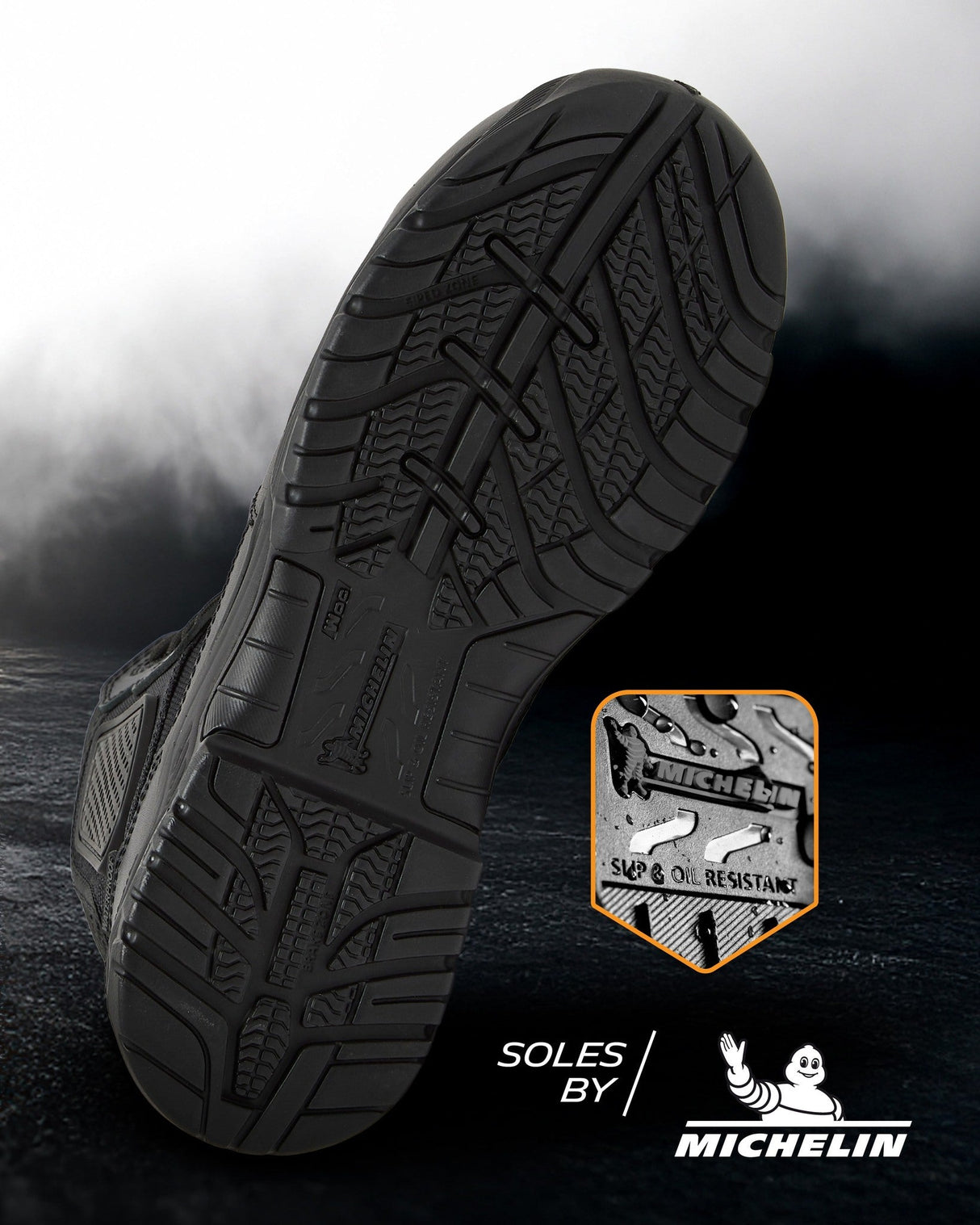 Magnum Strike Force 8 Inch Waterproof Side-Zip Boot in Black, alternate view 8