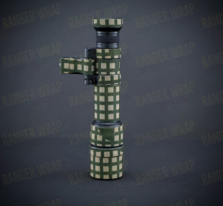 Surefire M640DF Scout Light Pro - Weapon Light Wrap in Cordura Fabric in Desert Tiger Stripe, alternate view 2