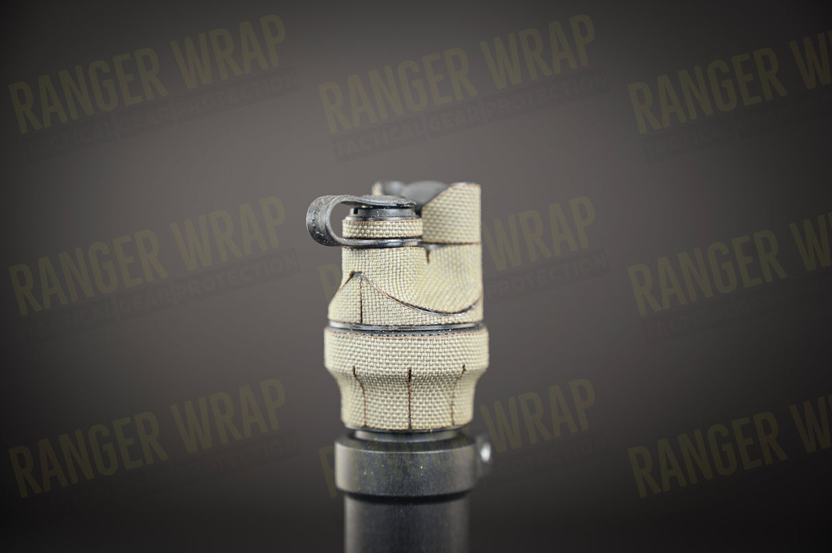 Surefire DS07 Dual Switch Tail Cap - Wrap in Cordura Fabric in Ranger Green, alternate view 9