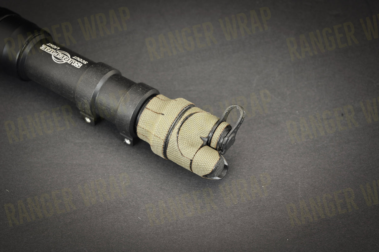 Surefire DS07 Dual Switch Tail Cap - Wrap in Cordura Fabric in Multicam