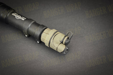 Surefire DS07 Dual Switch Tail Cap - Wrap in Cordura Fabric in Multicam