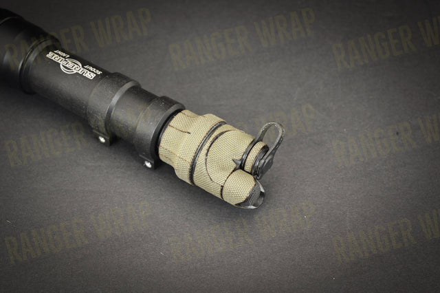 Surefire DS07 Dual Switch Tail Cap - Wrap in Cordura Fabric in Multicam
