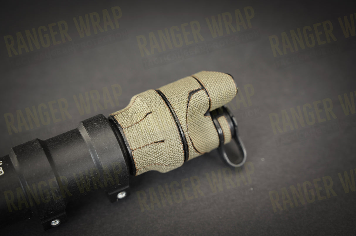 Surefire DS07 Dual Switch Tail Cap - Wrap in Cordura Fabric in Alpine Multicam, alternate view 3