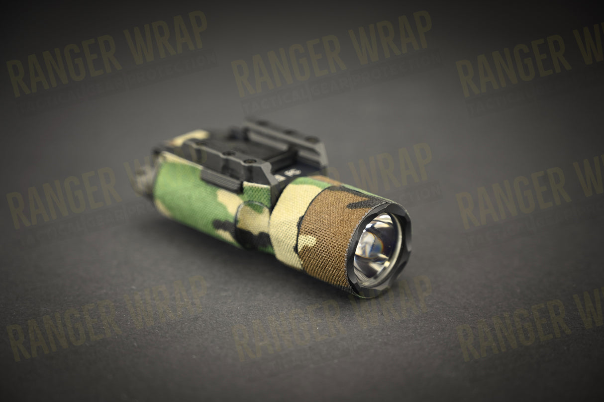 Surefire X300U-A - Weapon Light Wrap in Cordura Fabric in Desert Tiger Stripe, alternate view 2