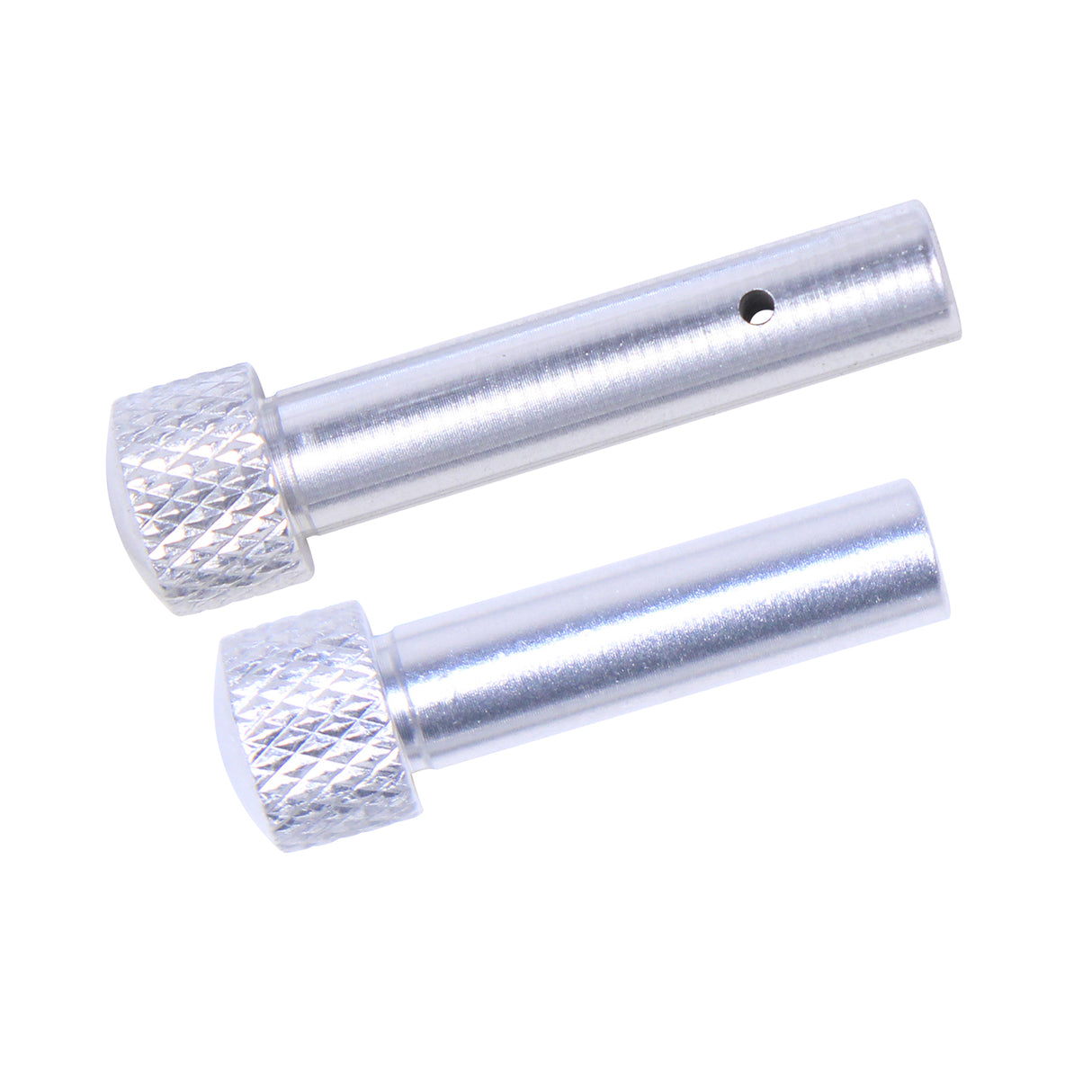 Guntec AR-15 Extended Takedown Pin Set Gen 2 in Silver