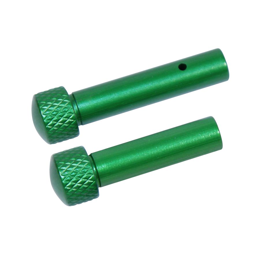 Guntec AR-15 Extended Takedown Pin Set Gen 2 in Irish Green