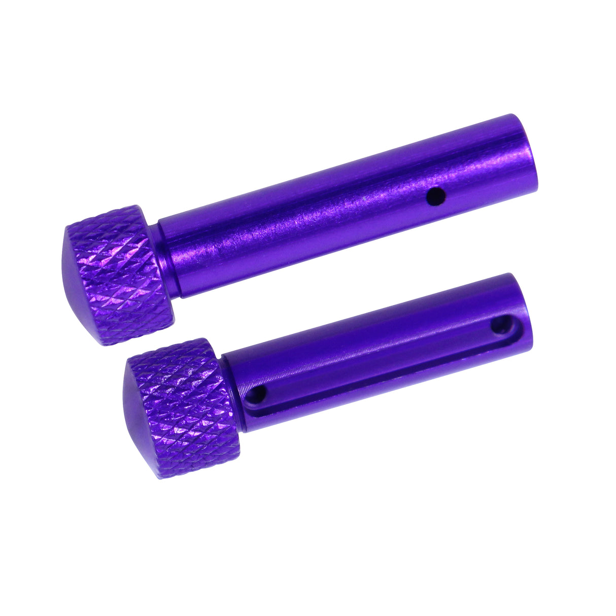 Guntec AR-15 Extended Takedown Pin Set Gen 2 in Royal Purple