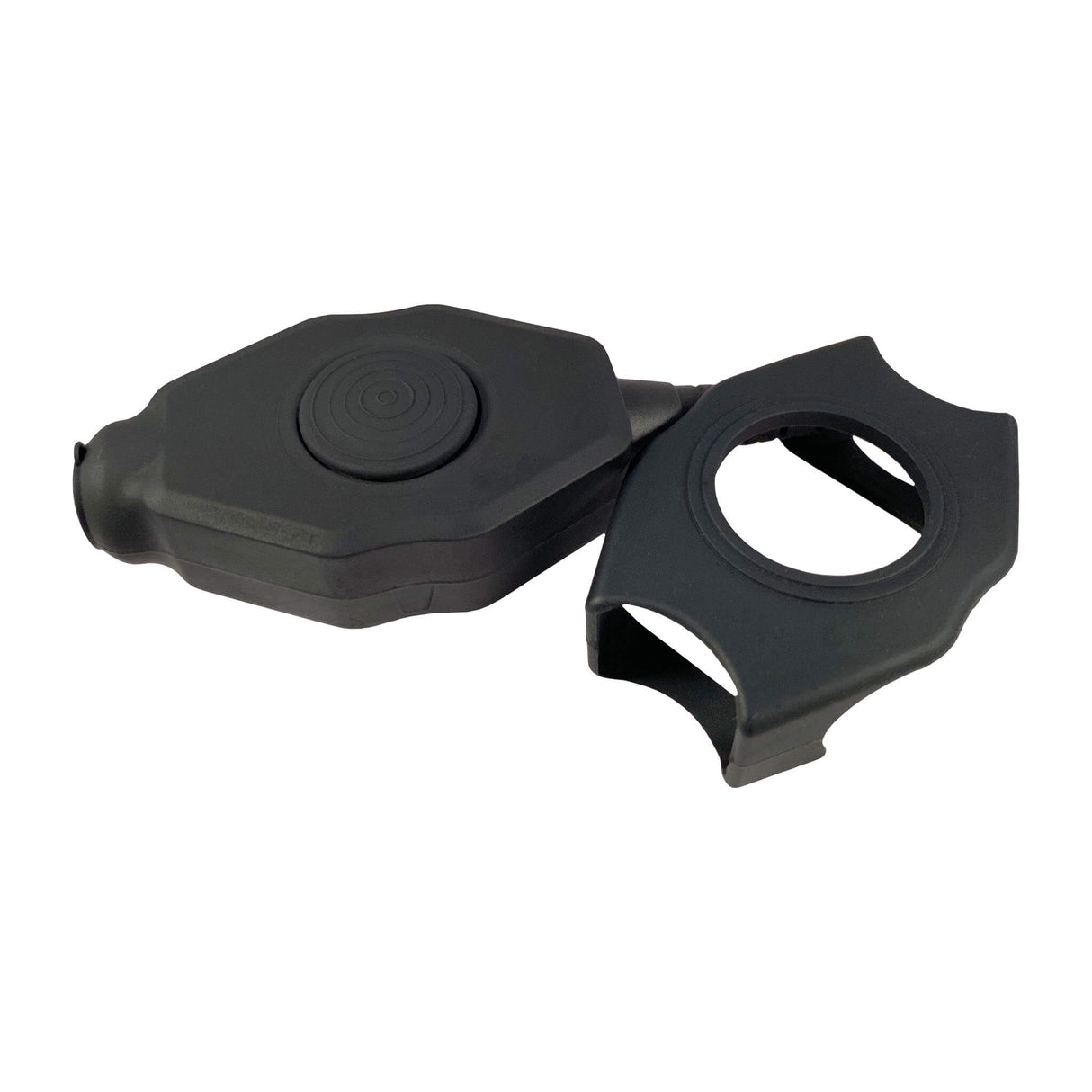 Tactical Radio Amplified Adapter/PTT for Headset(Hirose): Gentex, Ops-Core, OTTO, 3M Peltor ComTac, XPI, MSA, Helicopter, & More - Only for Baofeng, BTECH GMRS-PRO & UV-PRO