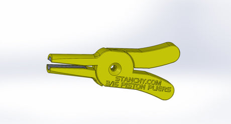 SSC 3/16 Inch Regulator Piston Pliers in Black