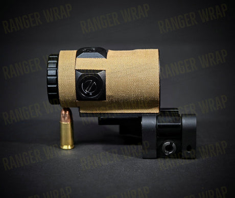 Trijicon 3X Magnifier - Optic Wrap in Cordura Fabric in Desert Tiger Stripe, alternate view 2