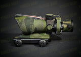 Trijicon ACOG TA31 - Optic Wrap in Cordura Fabric in Alpine Multicam, alternate view 3
