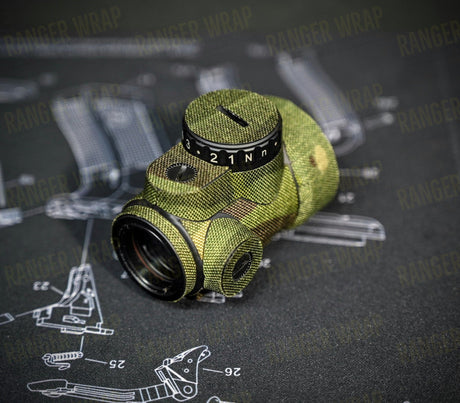 Trijicon MRO / MRO HD - Optic Wrap in Cordura Fabric in Desert Tiger Stripe, alternate view 2