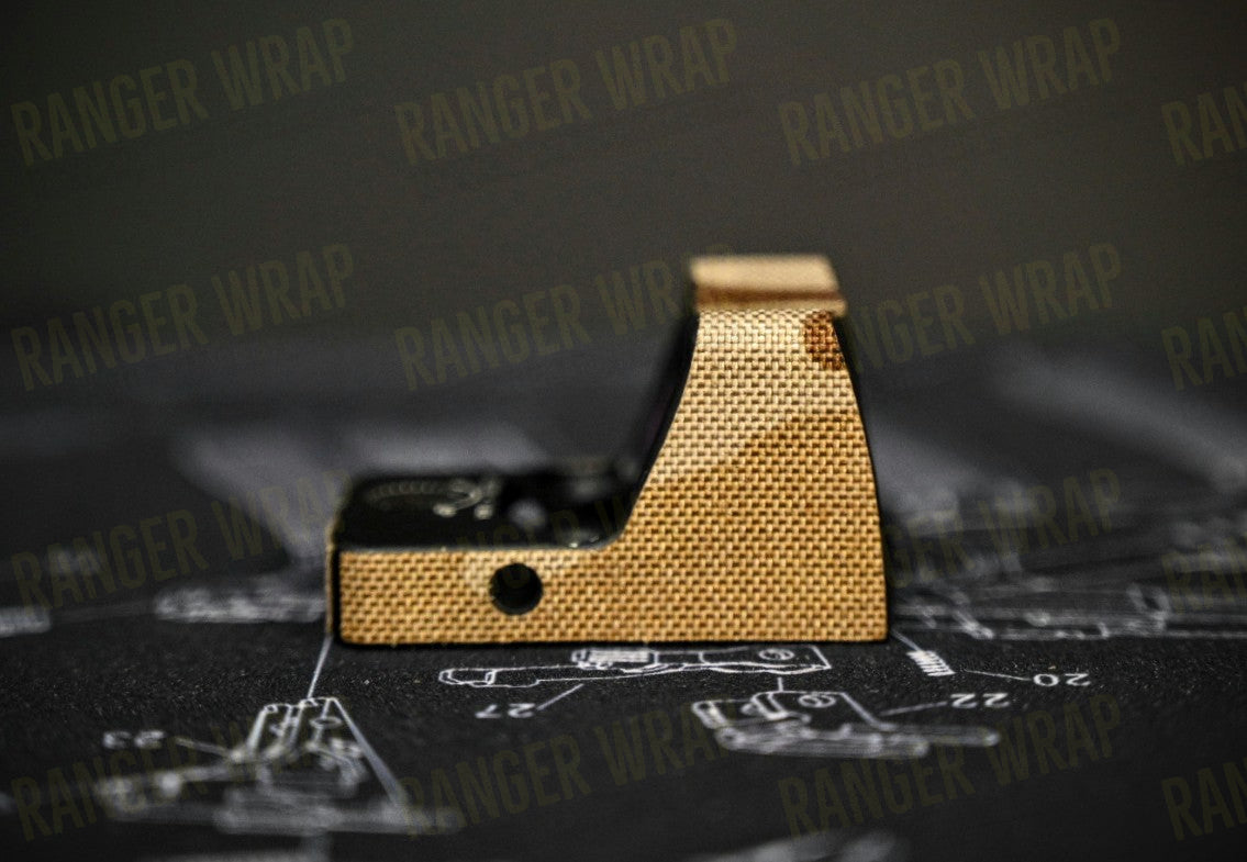 Trijicon RMR (No Buttons) - Optic Wrap in Cordura Fabric in Desert Tiger Stripe, alternate view 2
