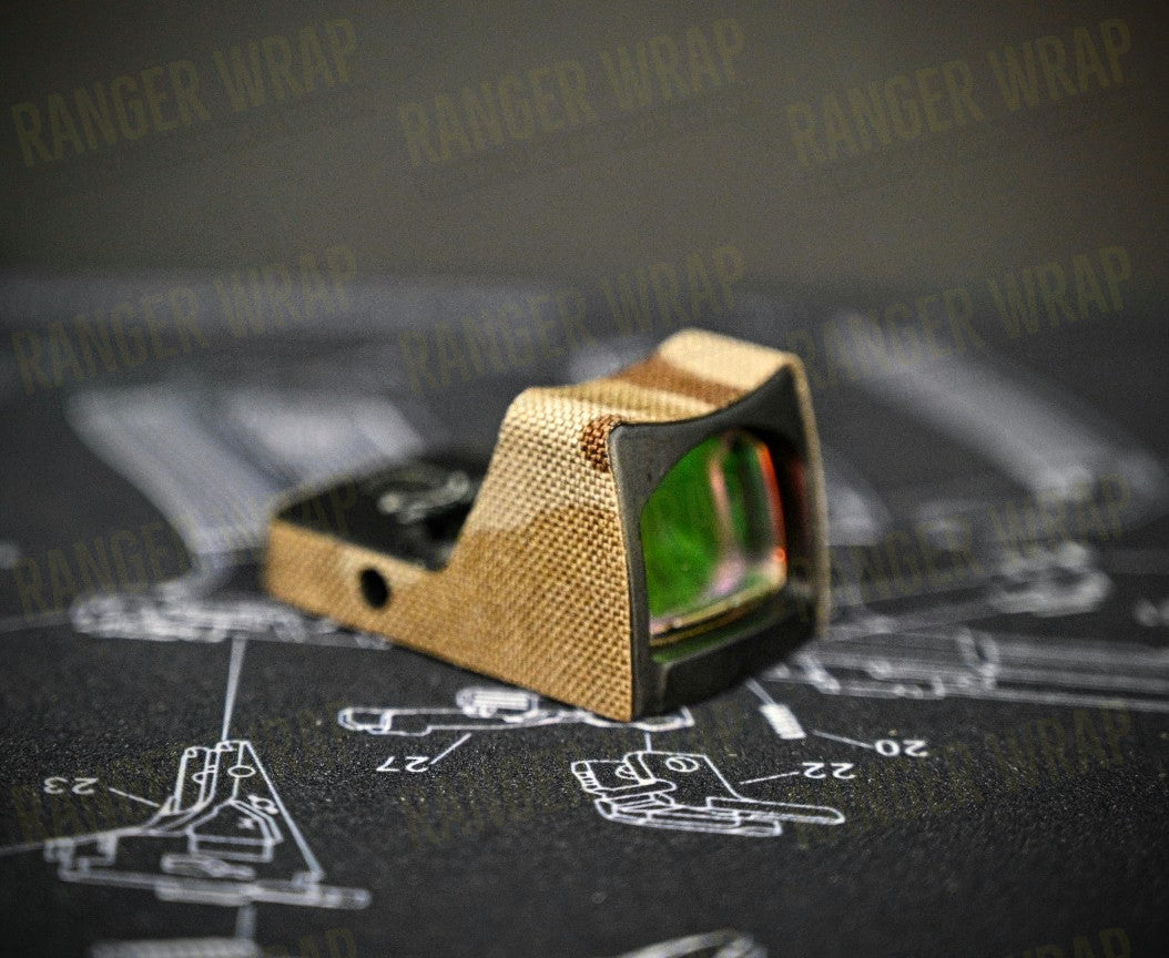 Trijicon RMR (No Buttons) - Optic Wrap in Cordura Fabric in Splatter, alternate view 3