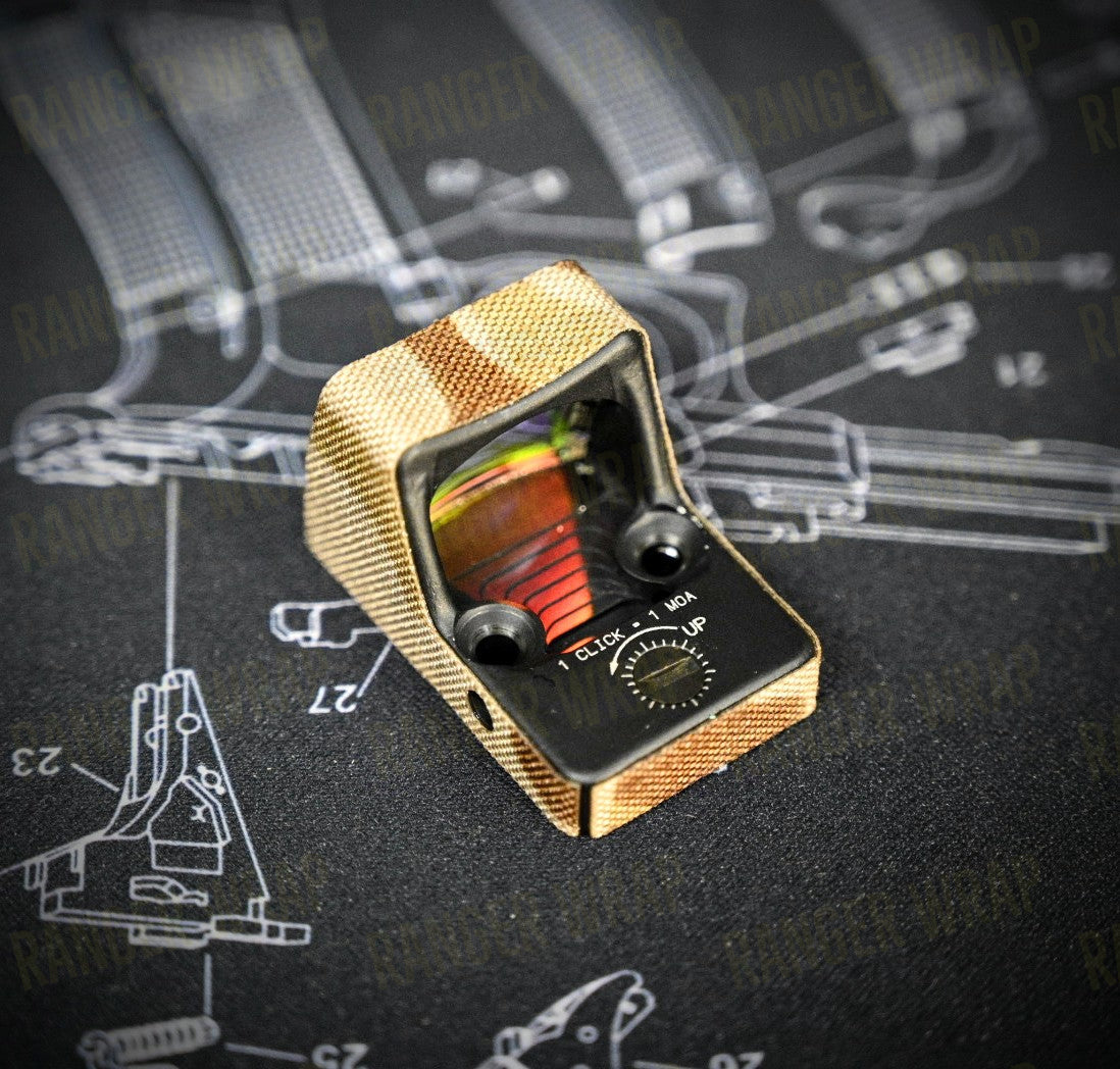 Trijicon RMR (No Buttons) - Optic Wrap in Cordura Fabric in Vietnam Tiger Stripe, alternate view 4