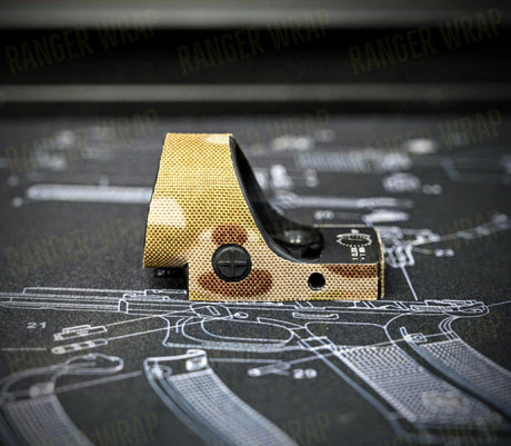 Trijicon SRO - Optic Wrap in Cordura Fabric in Desert Tiger Stripe, alternate view 2