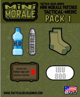 Tactical Gear Junkie Mini Morale TactiMedic Sticker Pack