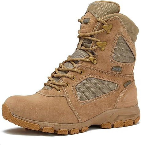 MAG STORM 8" Desert Military Tactical Boot SZ WP in Desert Tan