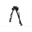 Tactical OP Bipod, Rubber Feet, 8.3"-12.7" Center Height - HR Tactical Innovations