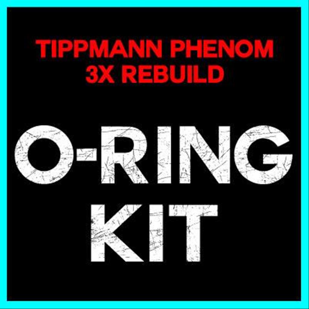 O-Ring Kit - TechT Tippmann Phenom Complete Rebuild 3x - HR Tactical Innovations