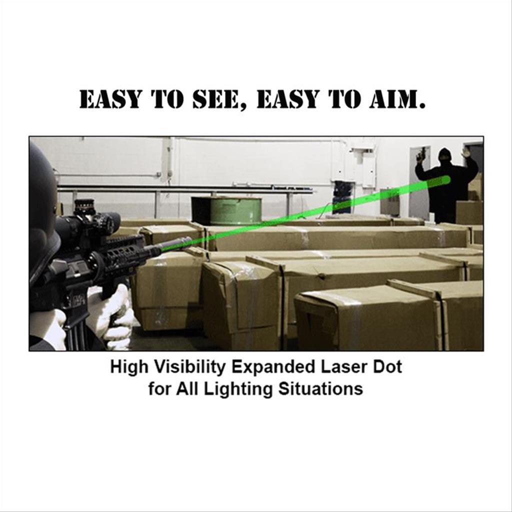 Instant Target Aiming BullDot® Compact Green Laser - HR Tactical Innovations