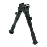 Shooter's Bipod, Quick Detach, 6.2"-6.7" Center Height - HR Tactical Innovations