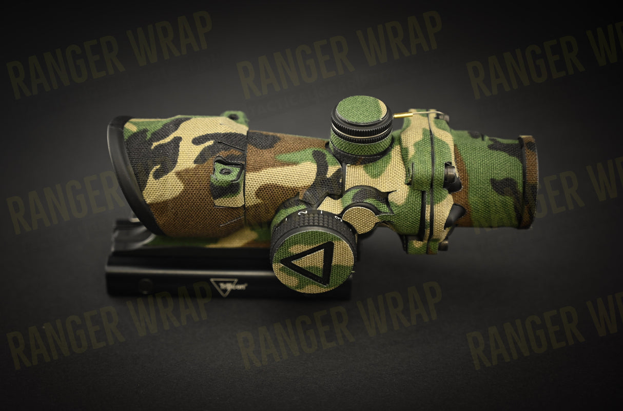 Trijicon ACOG TA02 - Optic Wrap in Cordura Fabric in Desert Tiger Stripe, alternate view 2