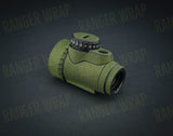 Trijicon MRO / MRO HD - Optic Wrap in Cordura Fabric in Woodland Camo (M81), alternate view 8