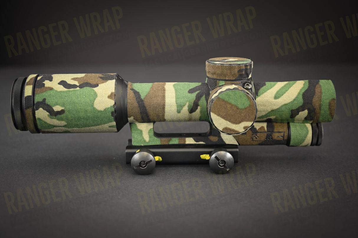 Trijicon VCOG 1-6x24 - Optic Wrap in Cordura Fabric in Desert Tiger Stripe, alternate view 2