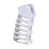 Ultralight Skeletonized Aluminum AR Pistol Grip in Grey, alternate view 10